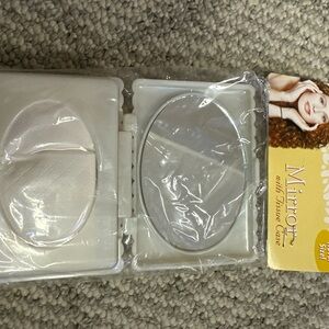 Compact Mirror with Tissue Case